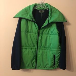 Ralph Lauren lightweight jacket w/ vest look 1X